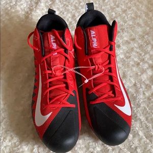Brand new Nike Alpha Menace football cleats sz 15